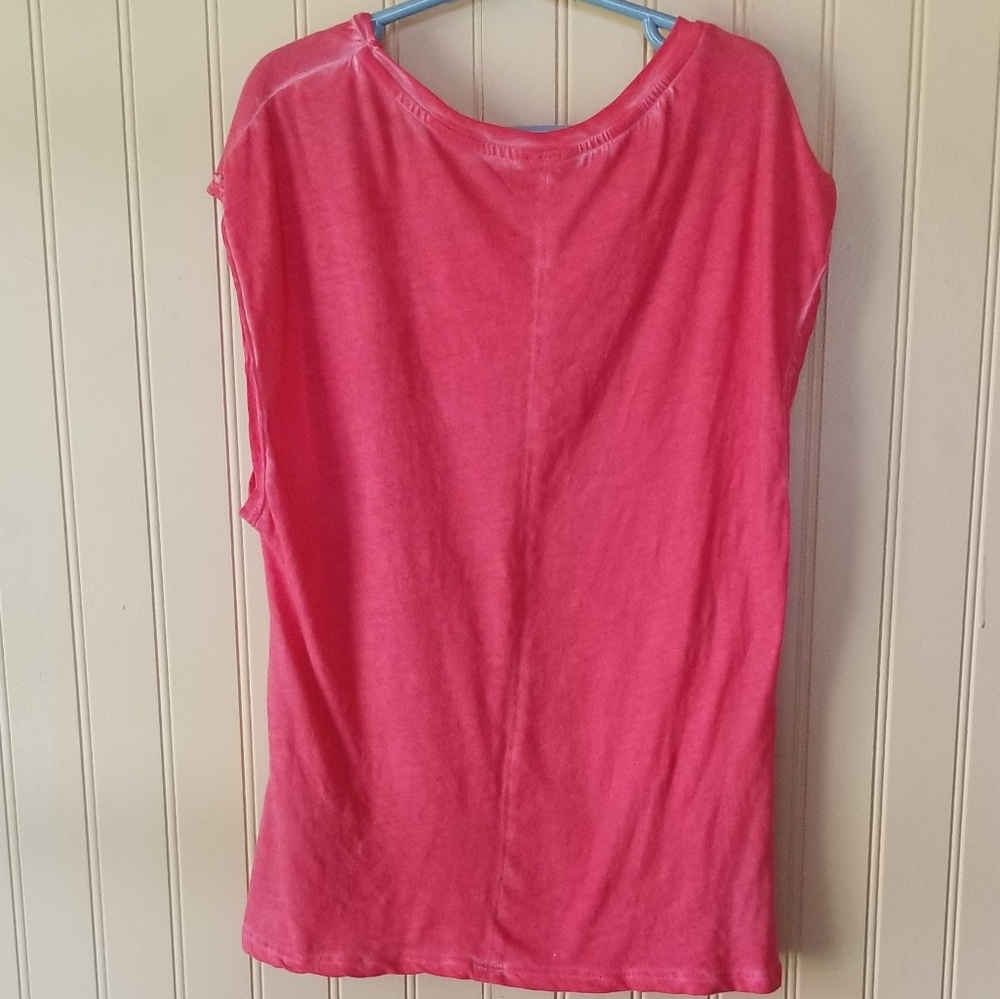 Free People Baby Layering Tee XS pink - Picture 2 of 4